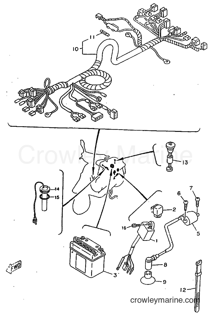 Yamaha Motors CW50RSX (5CD3) [010] - ELECTRICAL 2
