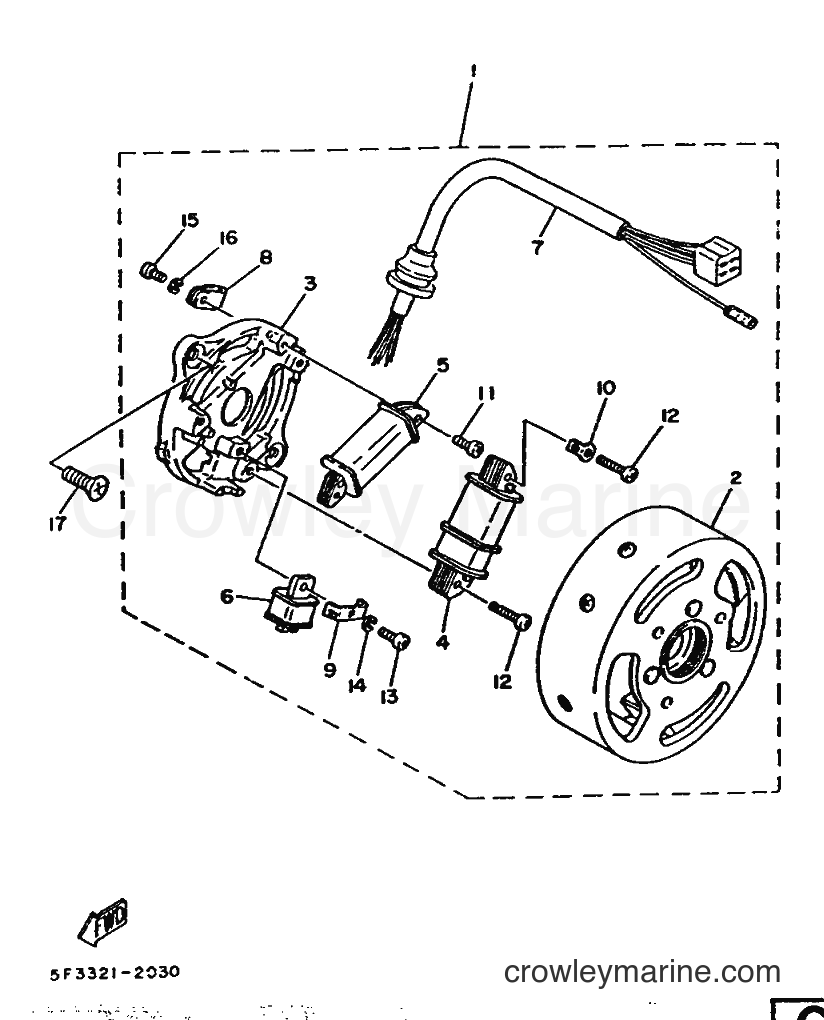 Yamaha Motors MA50M (2FV) [999] - GENERATOR