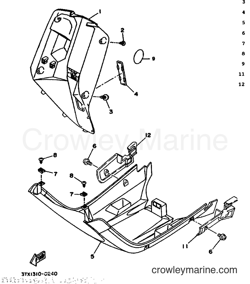 Yamaha Motors CW50 (4BX2) [999] - STEERING HANDLE & CABLE