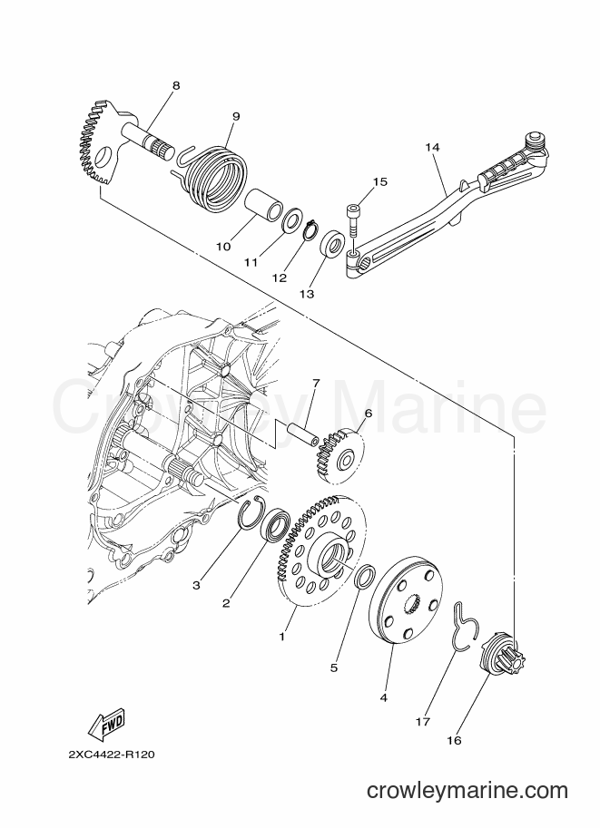 Yamaha Motors AT125FC (2XC6) [010] - STARTER