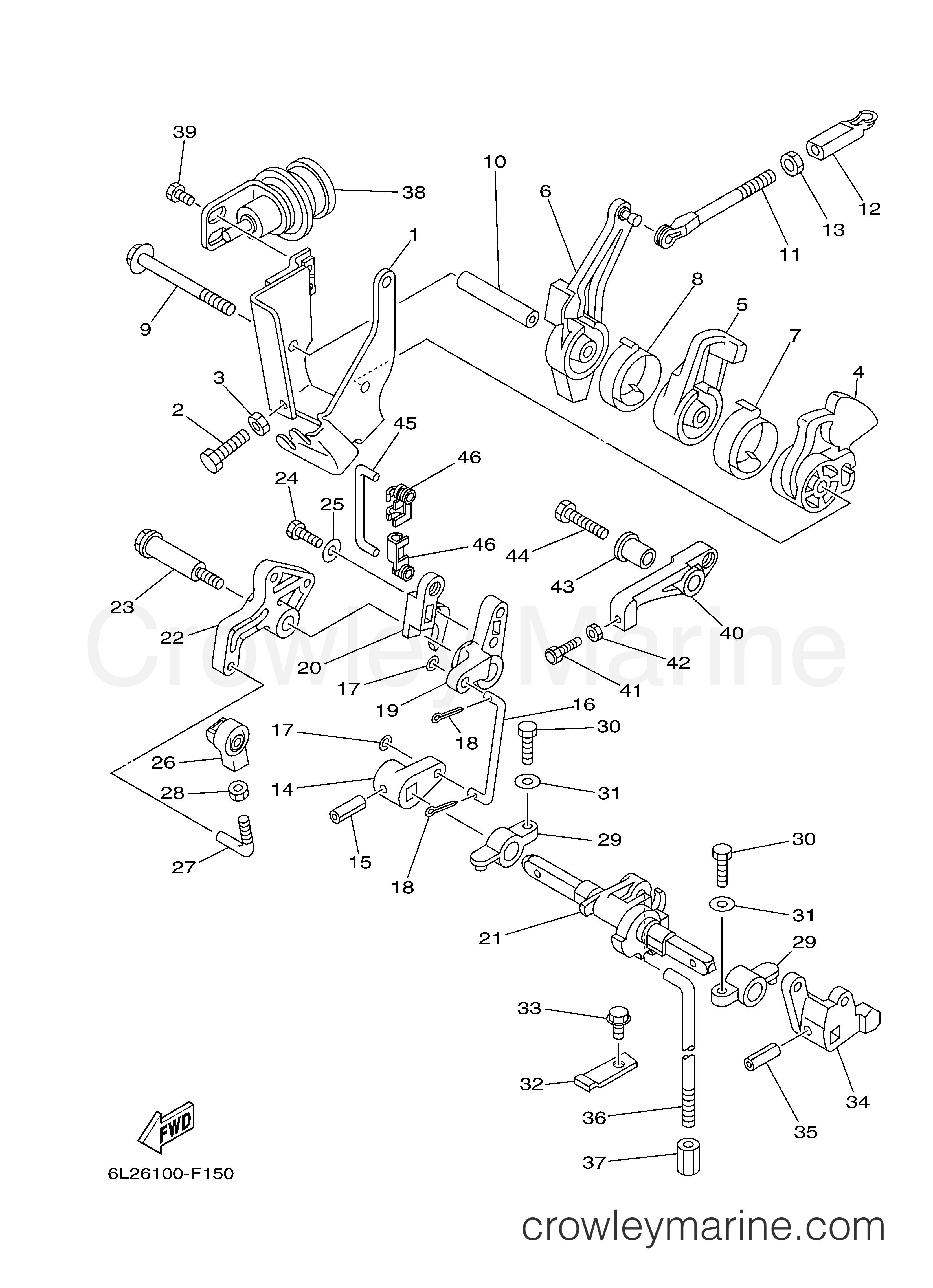 Yamaha Motors 25ELR - CONTROL 1