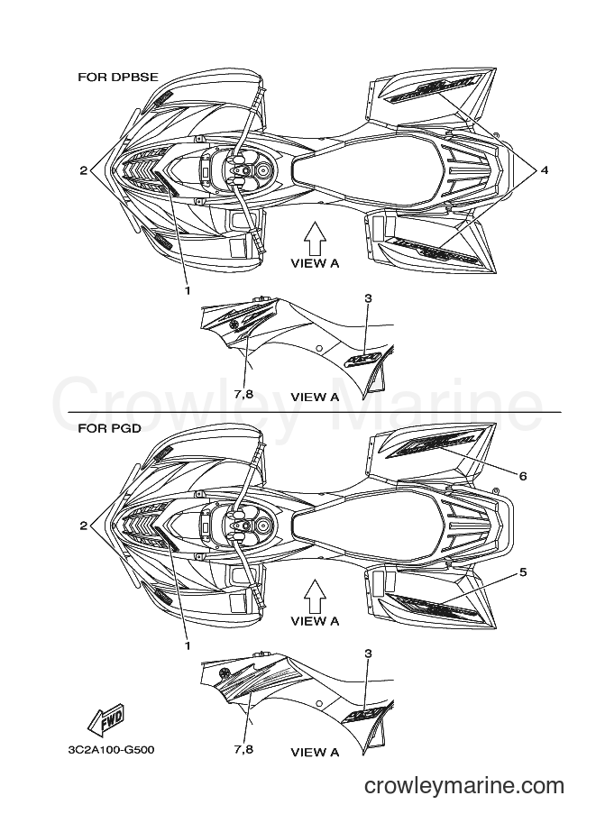 Yamaha Motors YFM450FAS (3C2B) [010] - GRAPHICS