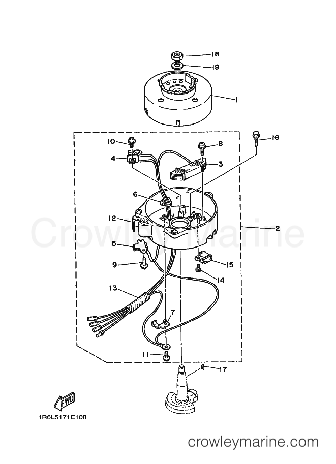 Yamaha Motors 3A (6L50) [020] - GENERATOR