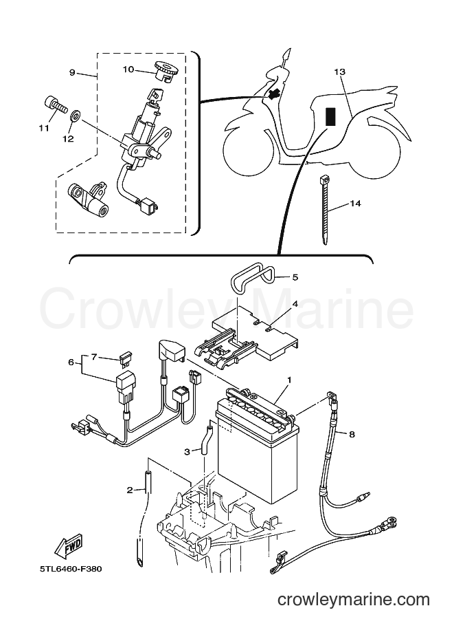 Yamaha Motors AL115C (28DA) [010] - ELECTRICAL 1