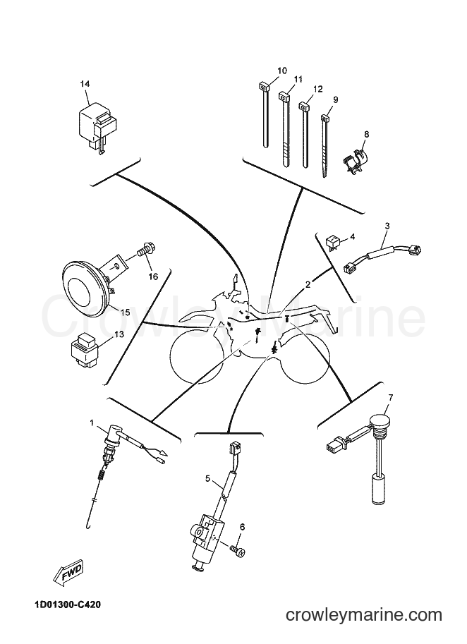 2005 Dirt Bike DT125X - DT125X (2C81) [010] - ELECTRICAL 2