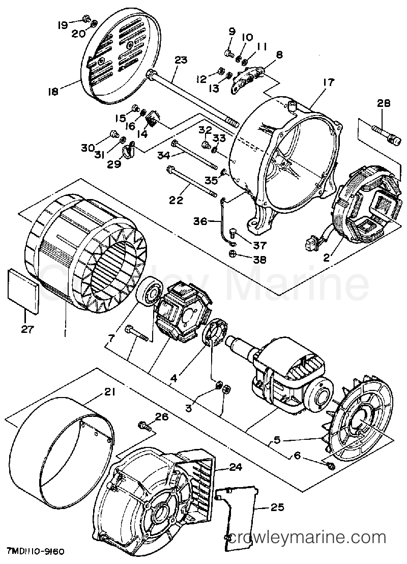 Yamaha Motors EF6000EA - GENERATOR EF6000EA