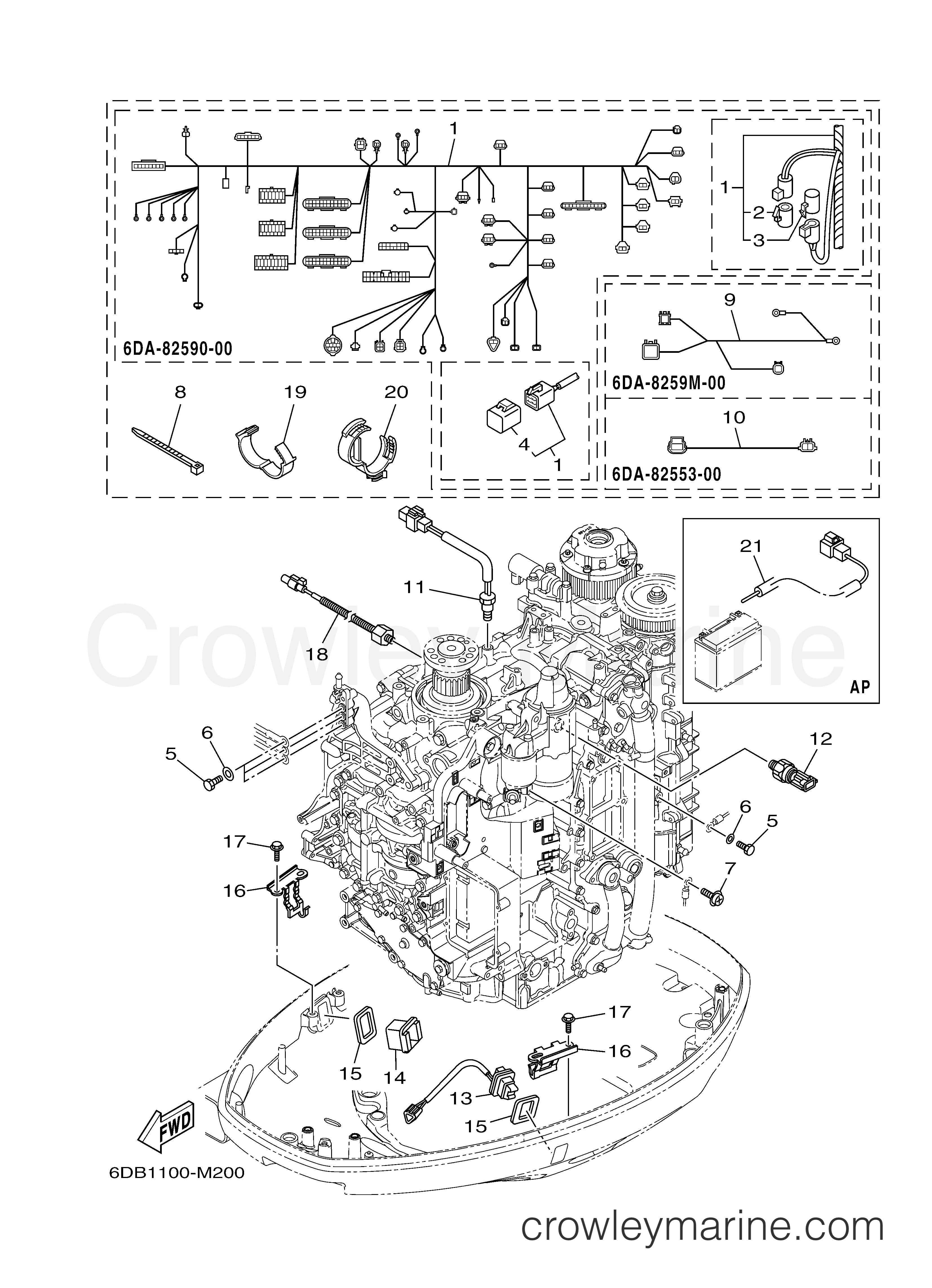 Yamaha Motors LF200XB - ELECTRICAL 4