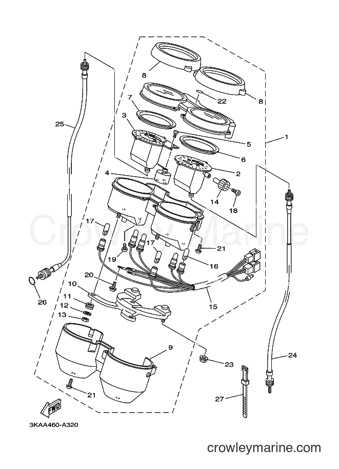 2003 Street Bike RX-K - RX-K (3KAB) [010] - METER