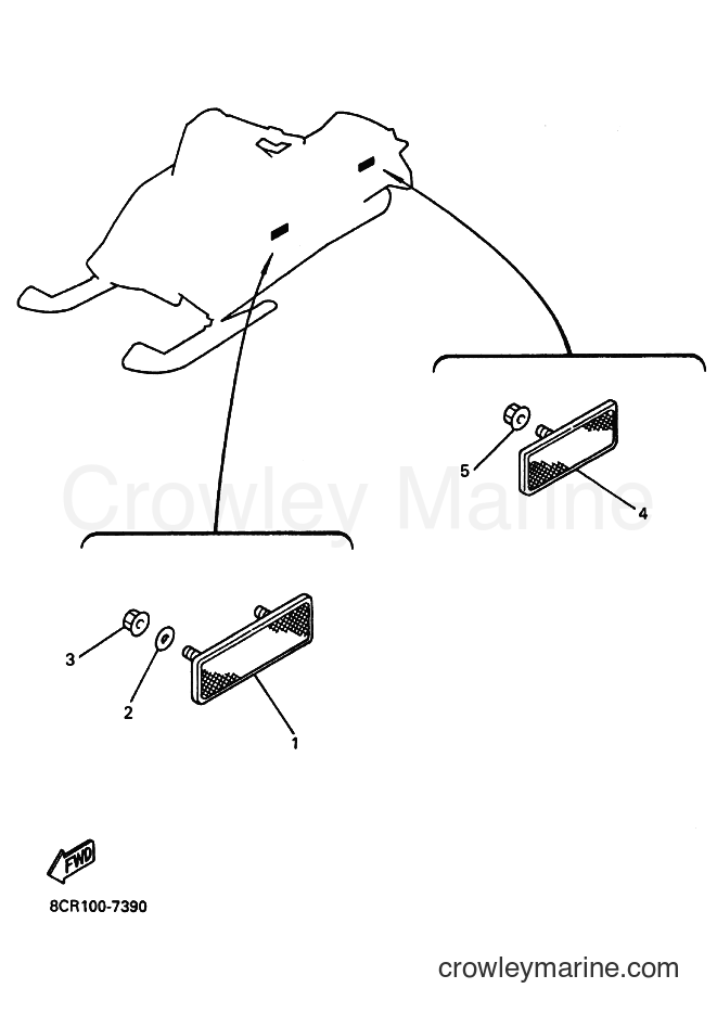Yamaha Motors VX700DX (8DY2) [030] - ELECTRICAL 3