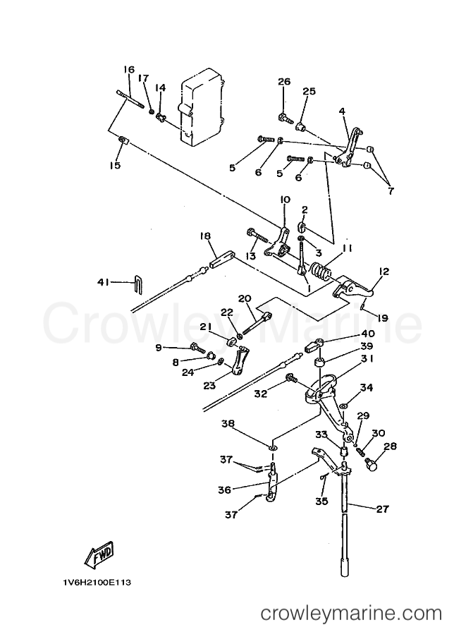 Yamaha Motors 60F (6H2) [040] - CONTROL