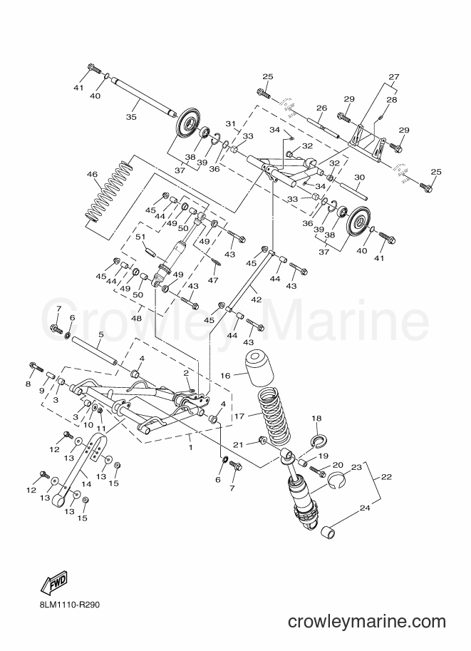 2016 Snowmobile SRV10M2 - SRV10M2 (8LM1) [010] - TRACK SUSPENSION 2