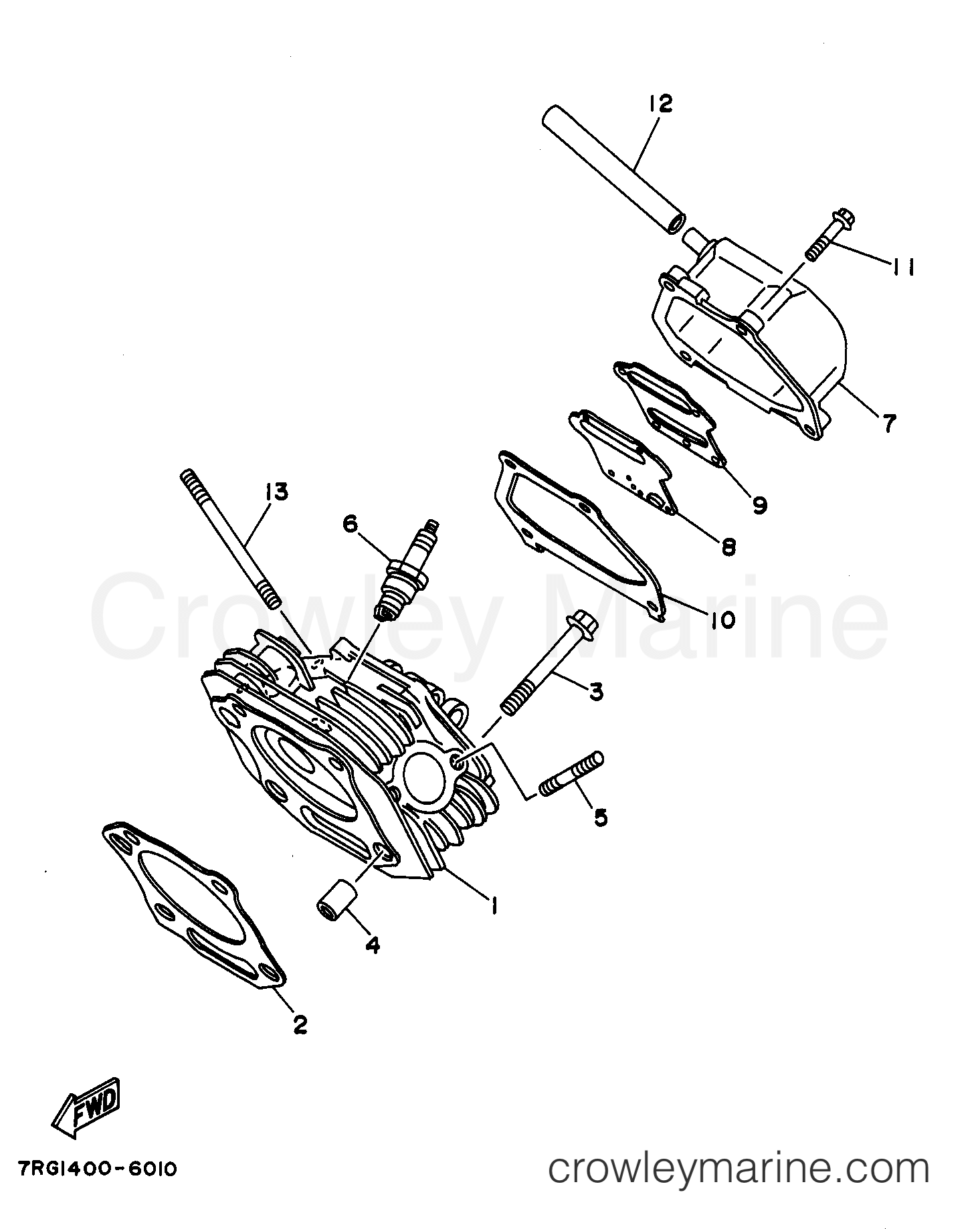 Yamaha Motors YG6600D - CYLINDER ALL MODELS