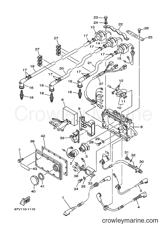 Yamaha Motors JET FOR LST1200 (67V1) [01A] - ELECTRICAL 1