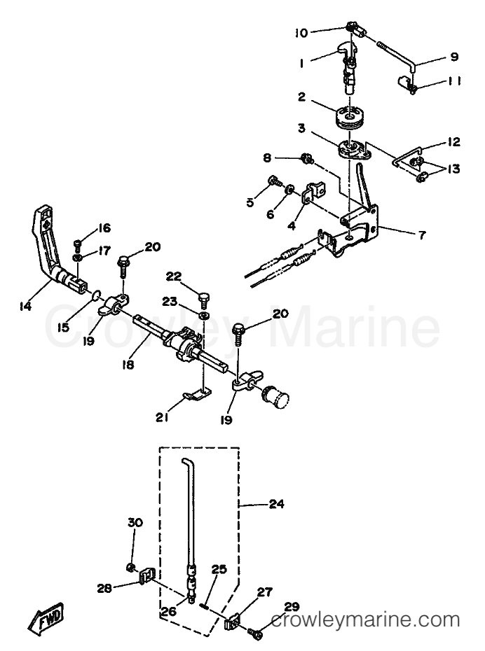 Yamaha Motors 8CEM (6N0) [750] - CONTROL