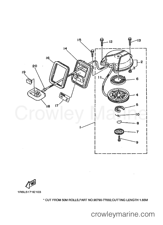 Yamaha Motors 3A (6L5) [030] - STARTER