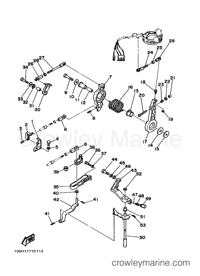 Yamaha Motors 90A (6H1) [030] - CONTROL
