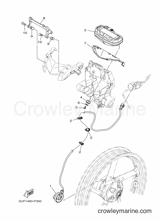 2016 Street Bike FZN150 - FZN150 (2UP2) [010] - METER