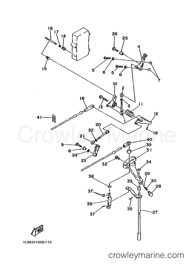 Yamaha Motors P60THU (6H2) [040] - CONTROL