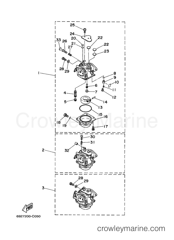 Yamaha Motors 85AEDX (6883) [130] - CARBURETOR