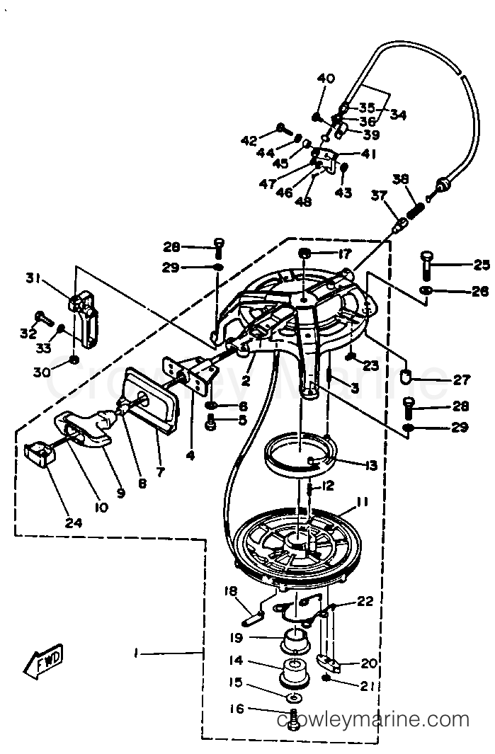 Yamaha Motors C25ELRR - MANUAL STARTER