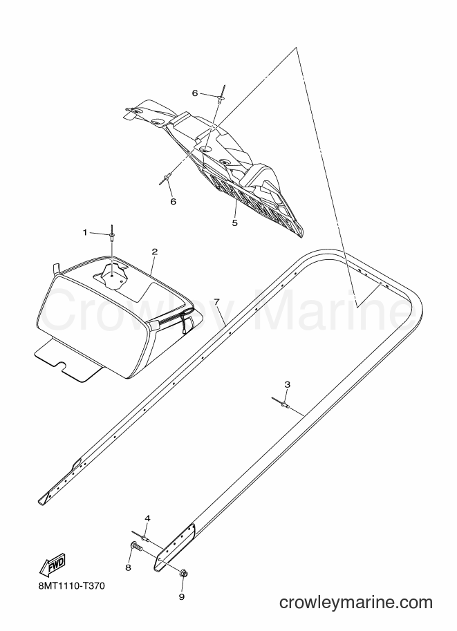 Yamaha Motors SRS10MS53 (8MR1) [010] - BUMPER