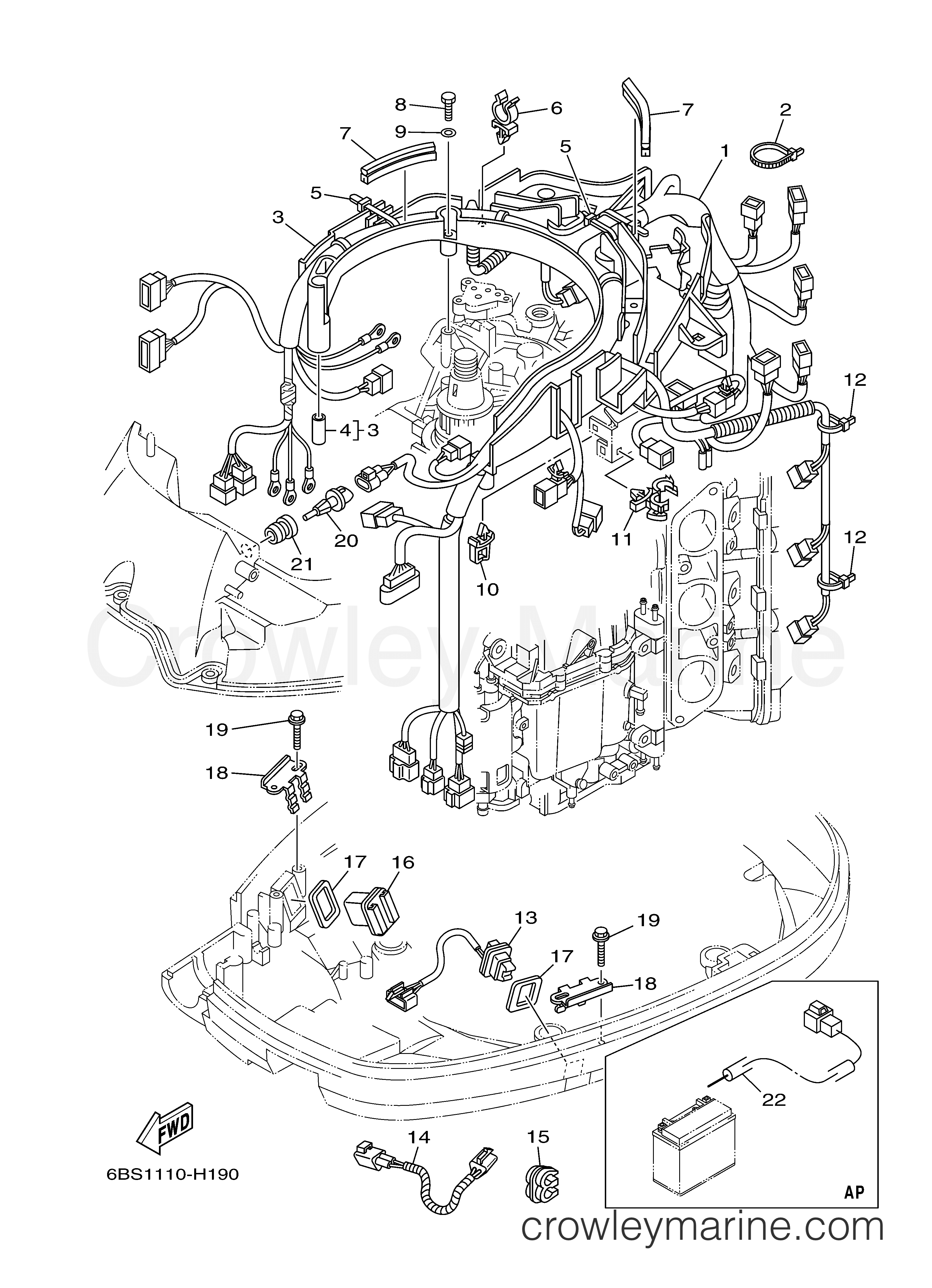 Yamaha Motors LF250BTXR - ELECTRICAL 3