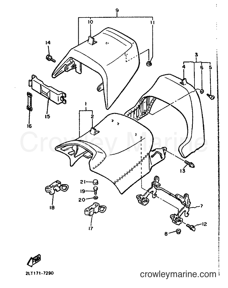 1988 Cruiser VMX12U - VMX12U (2LT0) [010] - SEAT