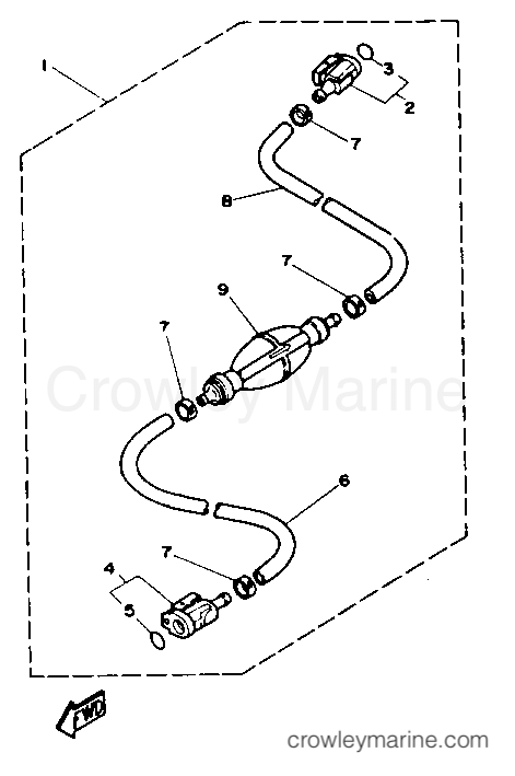 Yamaha Motors C115TLRP - FUEL SYSTEM 2
