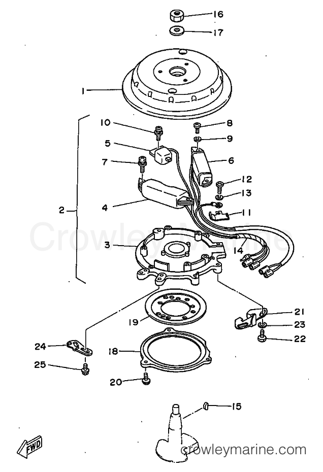 Yamaha Motors E8D (677) [03B] - Parts Catalog Page