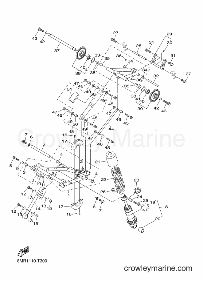 2018 Snowmobile SRS10MS53 - SRS10MS53 (8MR1) [010] - TRACK SUSPENSION 2