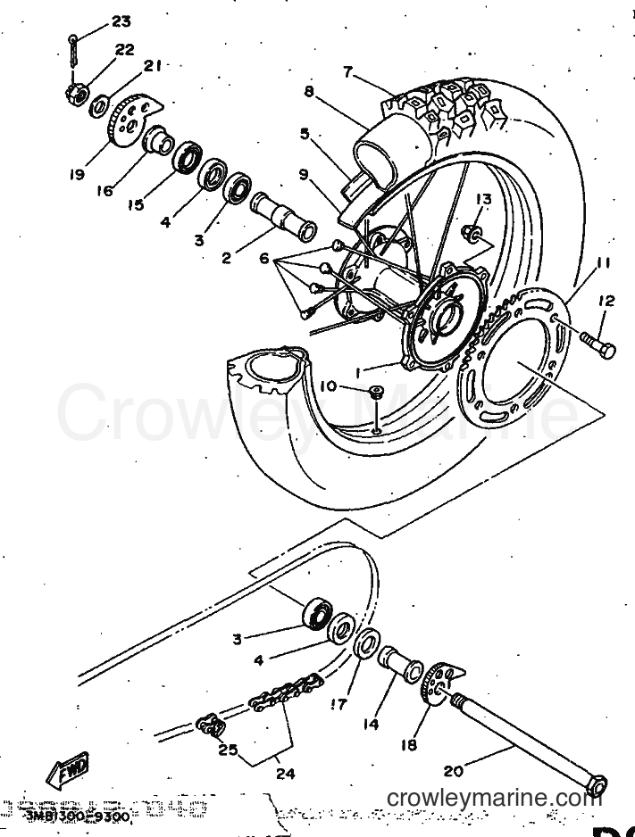 1991 Dirt Bike DT125R - DT125R (3PY3) [999] - FLASHER LIGHT