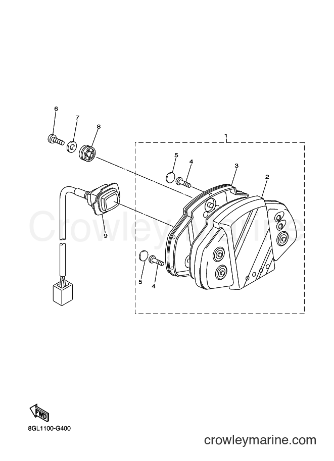 Yamaha Motors RFX10ST2 (8HL1) [020] - METER