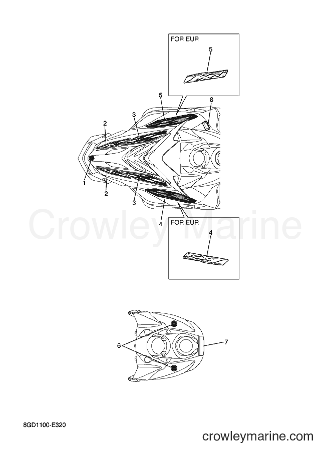 2006 Snowmobile RX10GT - RX10GT (8GD2) [010] - EMBLEM