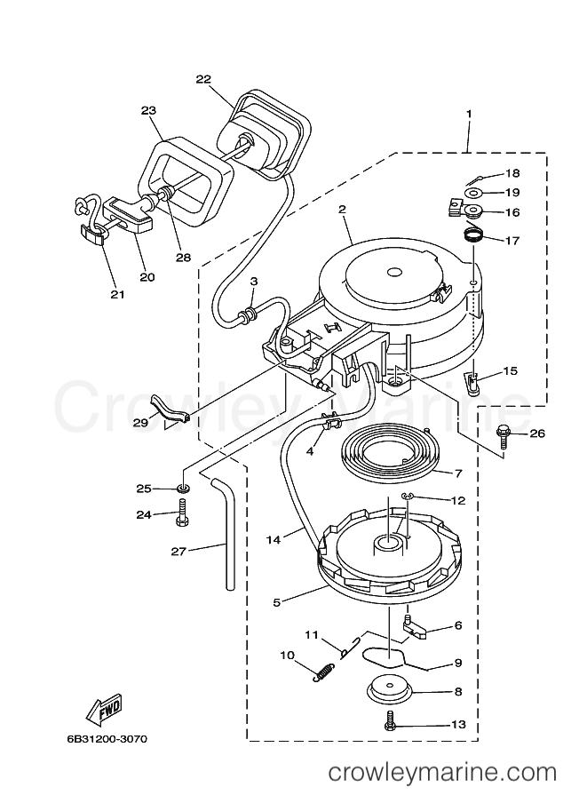 Yamaha Motors E9.9DMHS (6B31) [060] - STARTER
