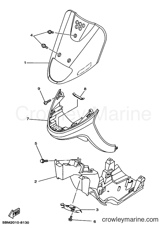 1998 Scooter YV50 - YV50 (5BM2) [020] - FENDER