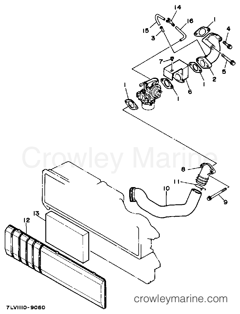 Yamaha Motors EF6000E - AIR FILTER