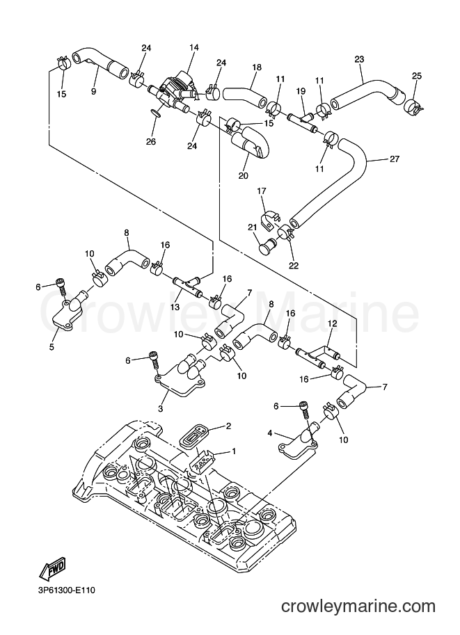 2006 Sport Bike FJR1300A - FJR1300A (3P61) [080] - AIR INDUCTION SYSTEM