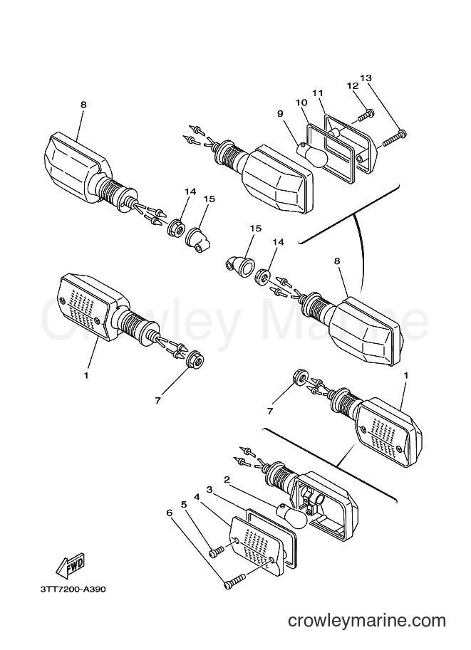 2009 Dirt Bike DT175 - DT175 (3TSR) [010] - FLASHER LIGHT