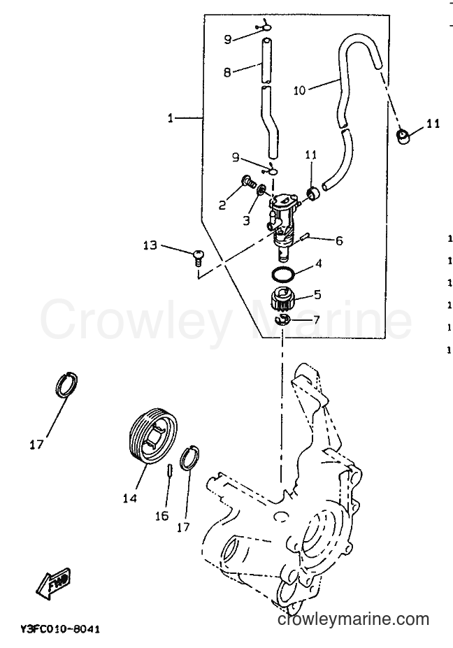 1992 Scooter CW50 - CW50 (3VL2) [999] - OIL PUMP