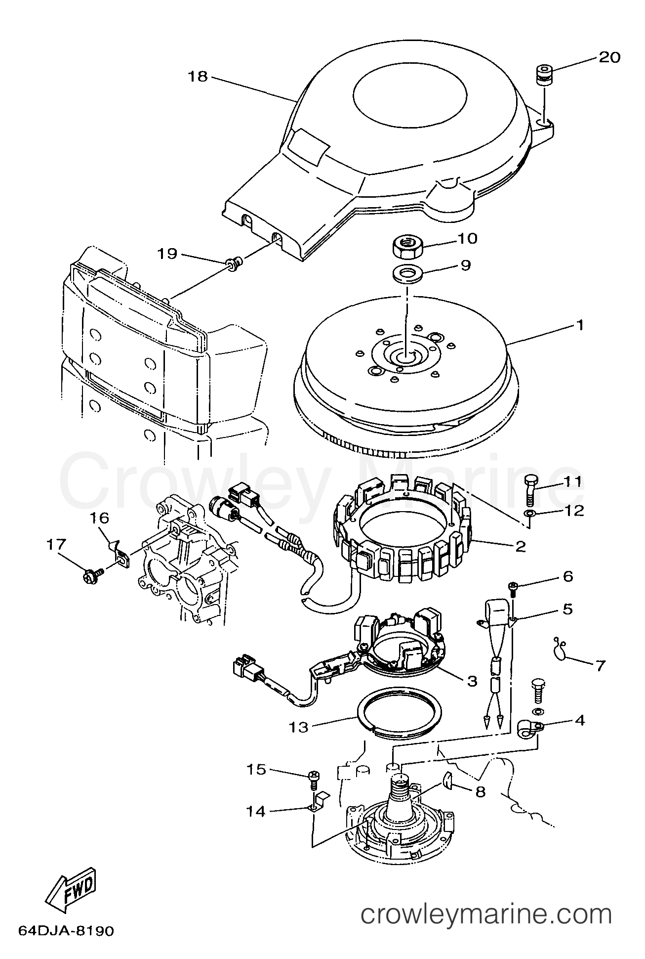 Yamaha Motors S150TXRW - GENERATOR