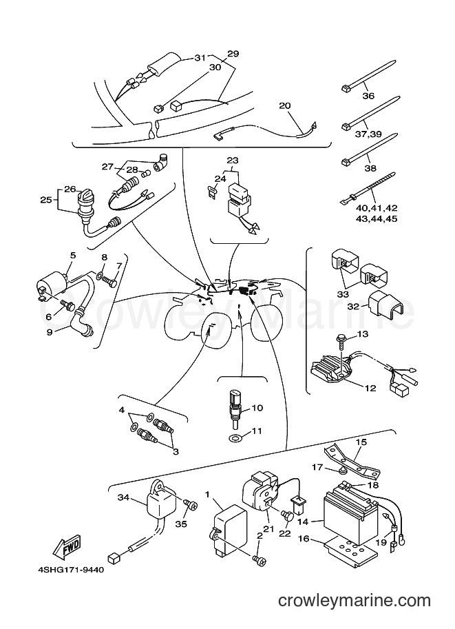2000 ATV YFM400FW - YFM400FW (4SHJ) [010] - ELECTRICAL 1