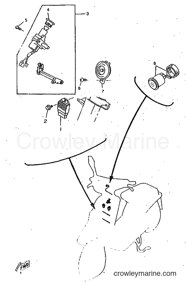 Yamaha Motors CW50RSP (4WT3) [010] - ELECTRICAL 1
