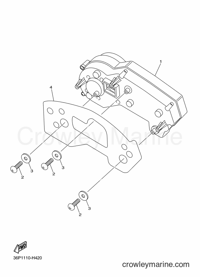2010 Street Bike XJ6F - XJ6F (1CW1) [010] - METER