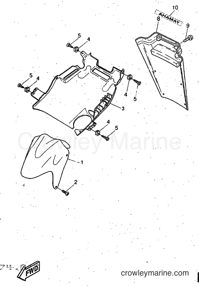 1997 Scooter YQ50 - YQ50 (5CL1) [999] - FENDER