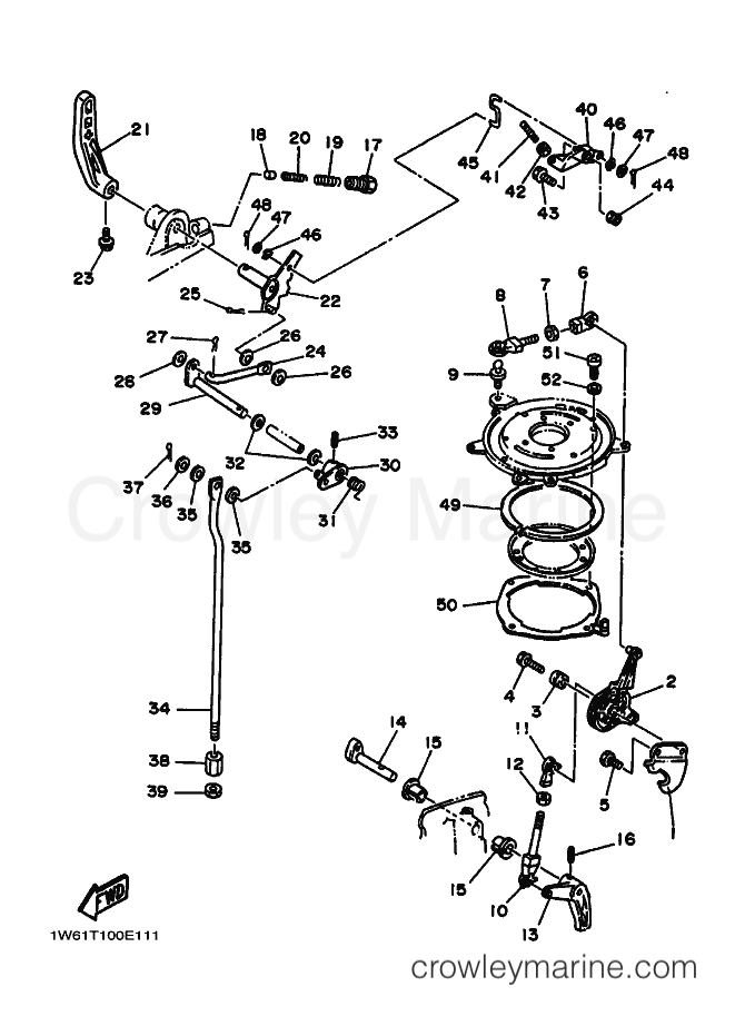 Yamaha Motors C25MLHW (61R0) [010] - CONTROL