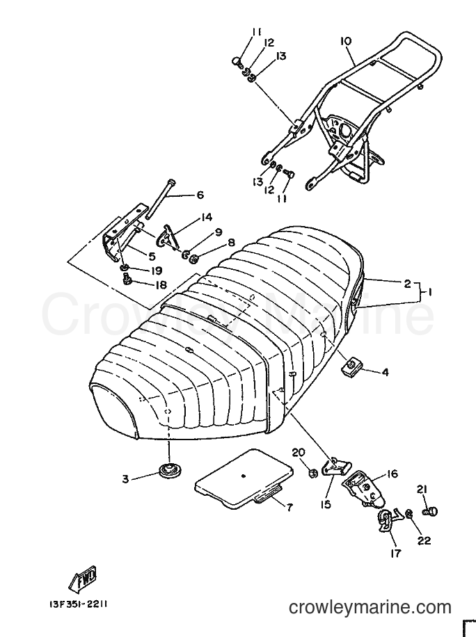 1990 Scooter LB50-2AM - LB50-2AM (3WH1) [999] - SEAT
