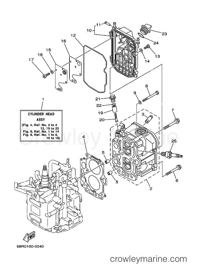 Yamaha Motors T8MHA (69G2) [080] - CYLINDER & CRANKCASE 2