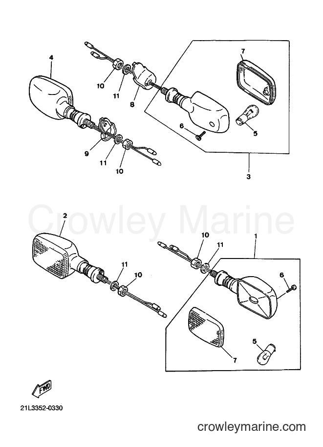 2000 Street Bike SR250 - SR250 (21L3) [010] - HANDLE SWITCH & LEVER
