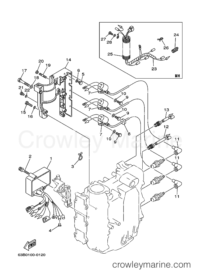 Yamaha Motors 40V (63B) [060] - ELECTRICAL 1