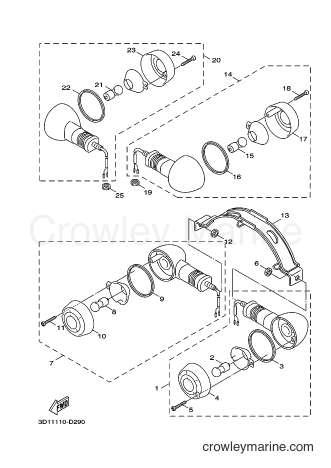 Yamaha Motors XC50Y (3D18) [010] - FLASHER LIGHT